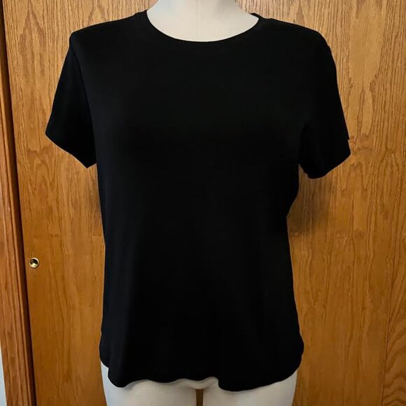 CHEROKEE / SHORT SLEEVE SHIRT / BLACK / SIZE M - Picture 1 of 3